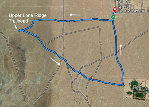 Piece of Cake Course Map